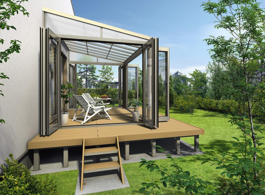 木調ガーデンルーム